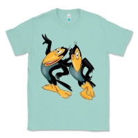 Seafoam Heckle and Jeckle Classic Tee - linhVisuals