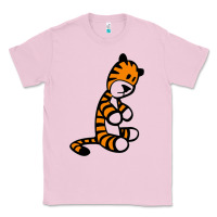 Bubblegum Pink Calvin Bill Watterson Classic Tee - linhVisuals