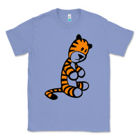 Colony Blue Calvin Bill Watterson Classic Tee - linhVisuals