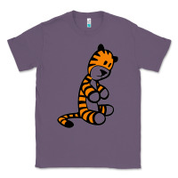 Lavender Calvin Bill Watterson Classic Tee - linhVisuals