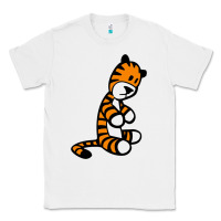 White Calvin Bill Watterson Classic Tee - linhVisuals