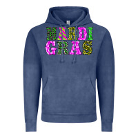 Vintage Denim mardi gras Vintage Hoodie - BarkalooDesign