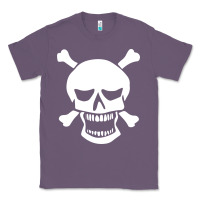 Lavender skull crossbones Classic Tee - linhVisuals