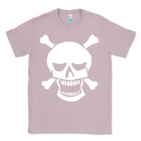 Lilac skull crossbones Classic Tee - linhVisuals