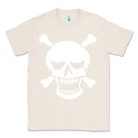 Natural skull crossbones Classic Tee - linhVisuals