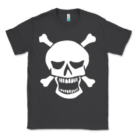 Smoke skull crossbones Classic Tee - linhVisuals