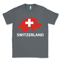 Charcoal Heather switzerland Classic Tee - linhVisuals