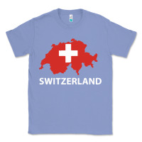 Colony Blue switzerland Classic Tee - linhVisuals