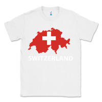 White switzerland Classic Tee - linhVisuals