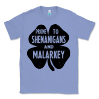 Colony Blue prone to shenanigans and malarkey Classic Tee - linhVisuals