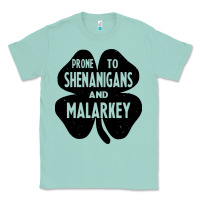 Seafoam prone to shenanigans and malarkey Classic Tee - linhVisuals