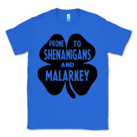 True Royal prone to shenanigans and malarkey Classic Tee - linhVisuals