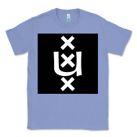 Colony Blue Amsterdam University Classic Tee - linhVisuals