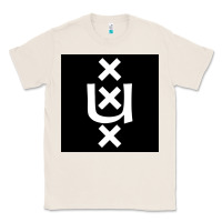 Natural Amsterdam University Classic Tee - linhVisuals