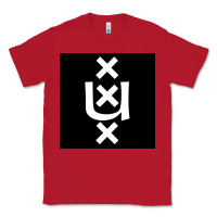 Red Amsterdam University Classic Tee - linhVisuals