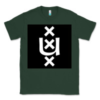 Sports Green Amsterdam University Classic Tee - linhVisuals