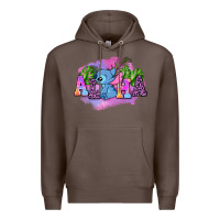 Coffee aloha stitch Premium Hoodie - AdoDesignShop