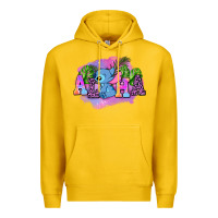 Lemon aloha stitch Premium Hoodie - AdoDesignShop