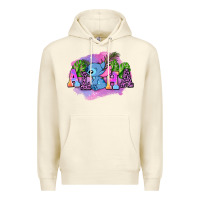 Sandshell aloha stitch Premium Hoodie - AdoDesignShop