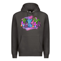 Smoke aloha stitch Premium Hoodie - AdoDesignShop