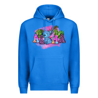 True Royal aloha stitch Premium Hoodie - AdoDesignShop