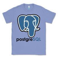 Colony Blue Postgresql Classic Tee - linhVisuals