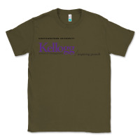 Army Green kellogg high school Classic Tee - linhVisuals