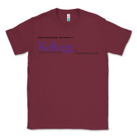 Burgundy kellogg high school Classic Tee - linhVisuals