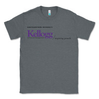 Charcoal Heather kellogg high school Classic Tee - linhVisuals