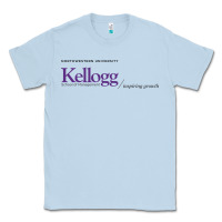Dusty Blue kellogg high school Classic Tee - linhVisuals