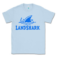Dusty Blue landshark Classic Tee - linhVisuals