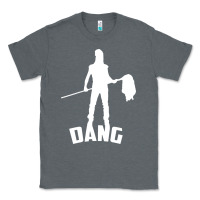 Charcoal Heather joe dirt dang Classic Tee - linhVisuals