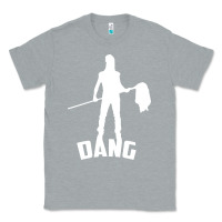 Heather Grey joe dirt dang Classic Tee - linhVisuals