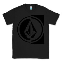 Black Volcom Style Classic Tee - linhVisuals