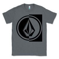 Charcoal Heather Volcom Style Classic Tee - linhVisuals