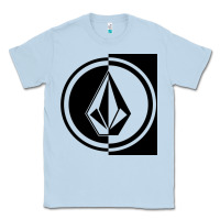 Dusty Blue Volcom Style Classic Tee - linhVisuals