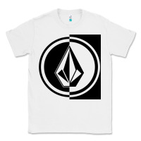 White Volcom Style Classic Tee - linhVisuals