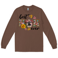 Chestnut best mom ever with cow Long Sleeve Tee - Artiststas