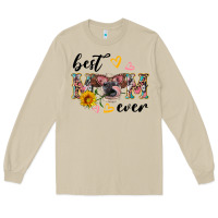Mushroom best mom ever with cow Long Sleeve Tee - Artiststas