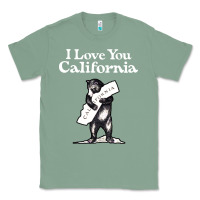Sage i love you california bear state hug Classic Tee - linhVisuals