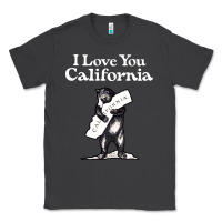 Smoke i love you california bear state hug Classic Tee - linhVisuals