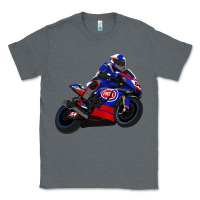 Charcoal Heather Superbike Toprak Razgatlıoğlu Classic Tee - linhVisuals