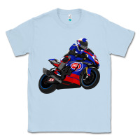 Dusty Blue Superbike Toprak Razgatlıoğlu Classic Tee - linhVisuals