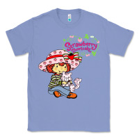 Colony Blue strawberry shortcake and cat Classic Tee - linhVisuals