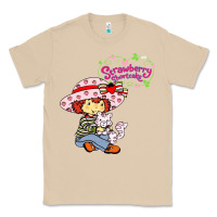 Mushroom strawberry shortcake and cat Classic Tee - linhVisuals