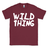 Burgundy wild things Classic Tee - linhVisuals