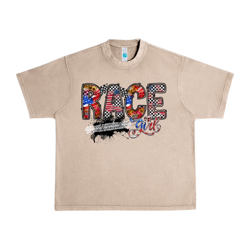Race Girl Urban Heavy Tee by RacoonDesign | Teevron