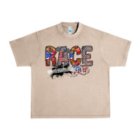 French Oak race girl Urban Heavy Tee - RacoonDesign