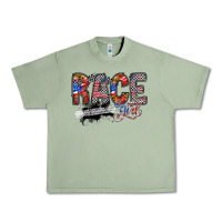 Oil Green race girl Urban Heavy Tee - RacoonDesign