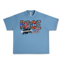 Pebble Blue race girl Urban Heavy Tee - RacoonDesign